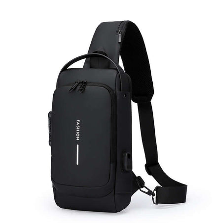 Password Lock Motorcycle Chest Bag