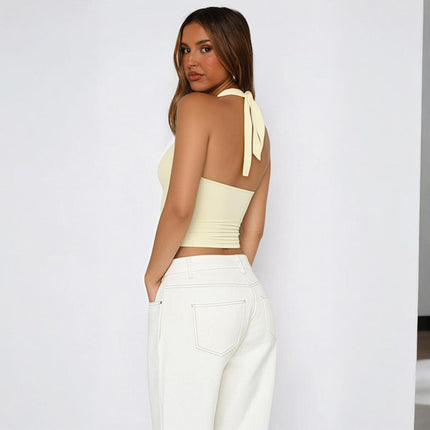 Suspender Halter Chaleco – Corte Ajustado