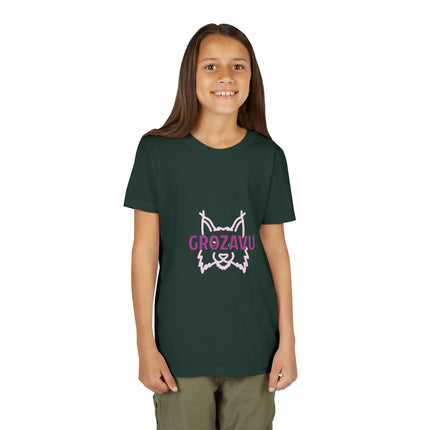 Cool Grave Graphic Youth T-Shirt - Trendy Black Tee for Kids