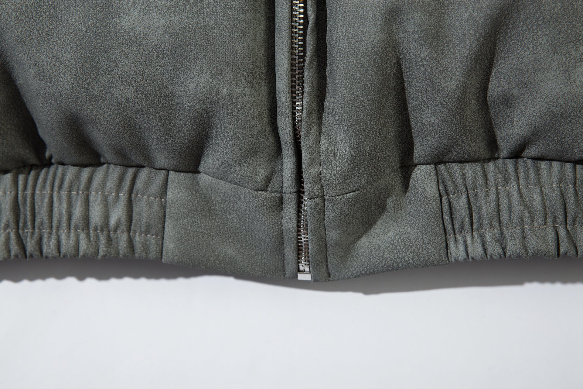 Leather Jacket Flame Embroidered Cotton Jacket For Men