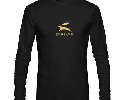 Baumwoll-Langarmpullover