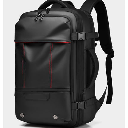 Oxford Cloth Business Travel Backpack – Black, Grey & Blue