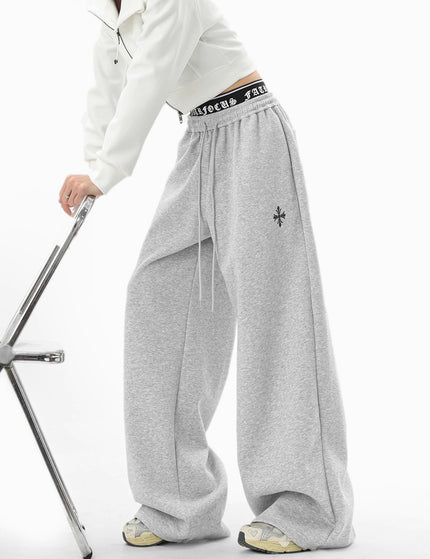 Casual Pants Men Winter Sporty Trousers Trendy Lazy Style Wide Leg Pants