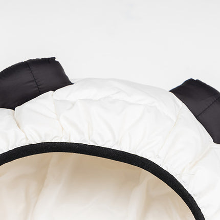 Chaqueta de plumas acolchada con capucha