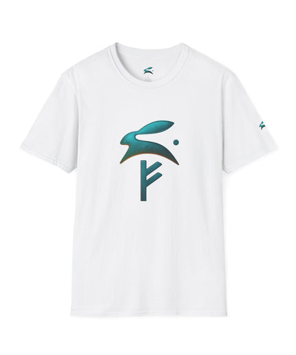 Glückliches T-Shirt Grozavu | FEHU Rune Energie Tee