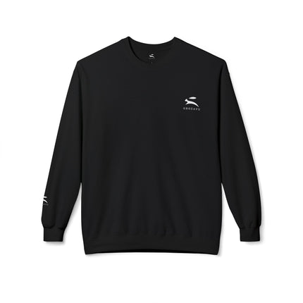 Grozavu | Bequemer Rundhalsausschnitt Fleece für ihn