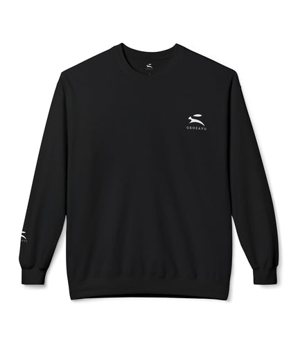 Grozavu | Bequemer Rundhalsausschnitt Fleece für ihn