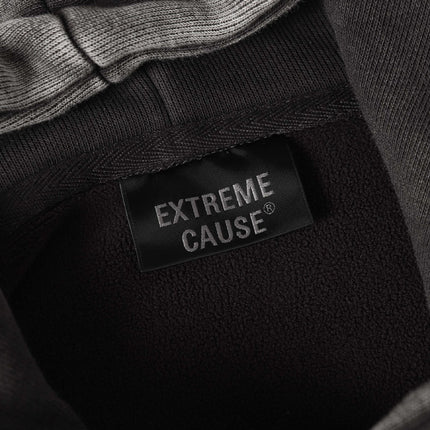 Tape Patchwork Hoodie - Loose Fit