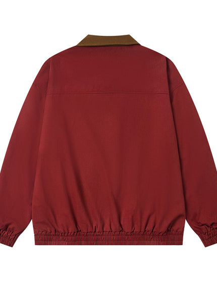 Chinoiserie Vintage Cat Embroidery Patchwork Jacket