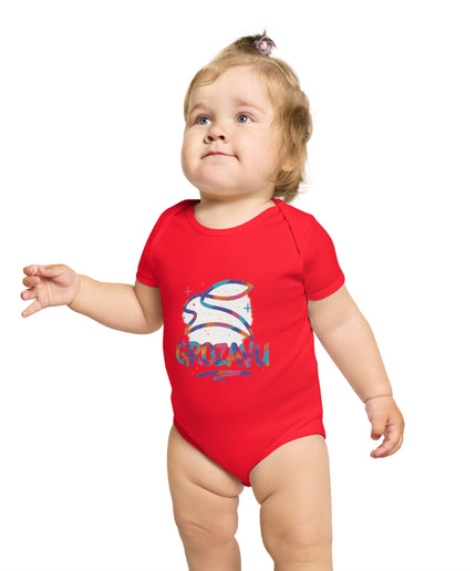 Colorful Short Bodysuit | Grozavu Design