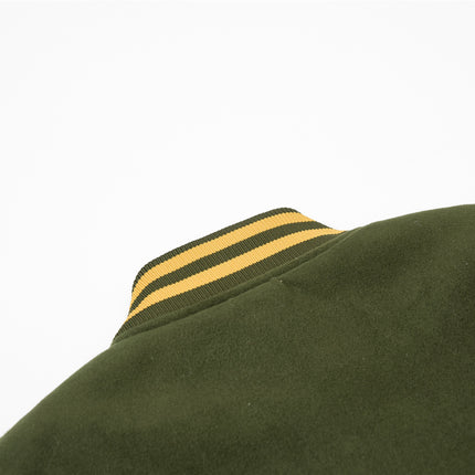 Giacca Ricamata in Stile Retro Cartoon – Cappotto Invernale Caldo