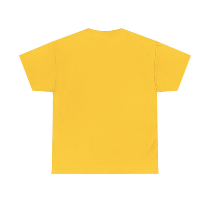 Casual Unisex Heavy Cotton Tee - Grave Logo, Perfect for Everyday Wear