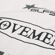 Camisa de Manga Larga con Cuello en V Deportiva Impermeable Negra Blanca