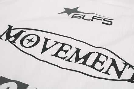 Camisa de Manga Larga con Cuello en V Deportiva Impermeable Negra Blanca