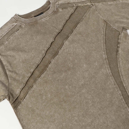 Tricou Retro Spălat Deconstruit