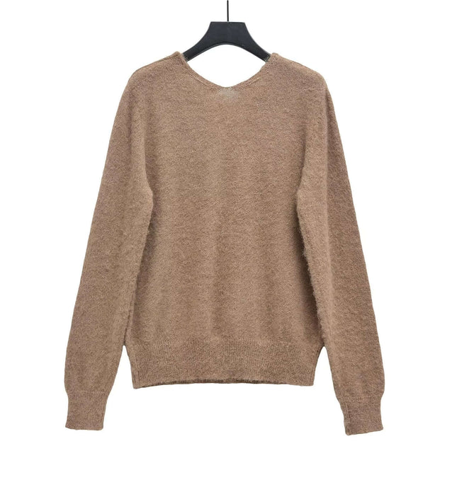 Loose Knit VNeck Top