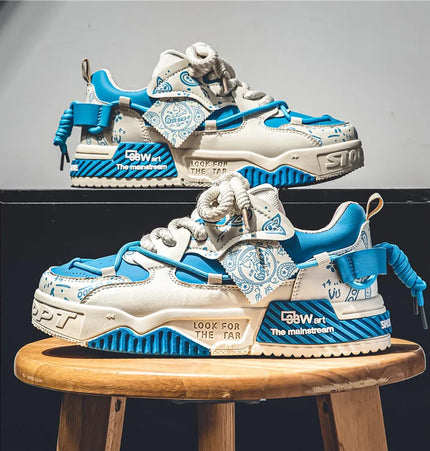 3D-gedruckte atmungsaktive Freizeitsneaker