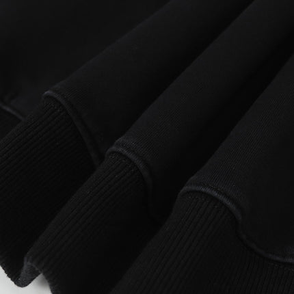 Hanorac cu glugă din bumbac premium pentru bărbați și femei, cu imprimeu de cerneală combinat