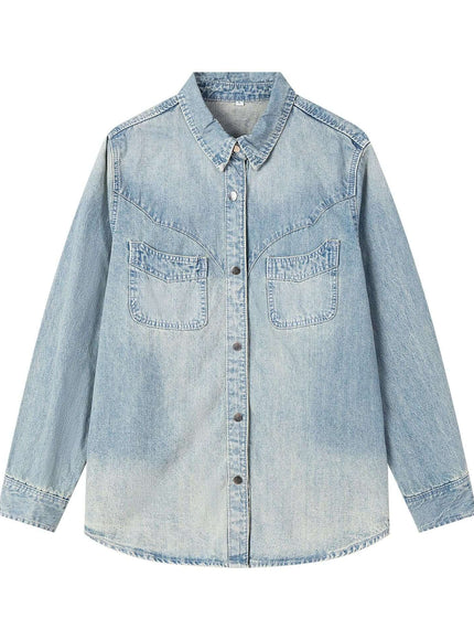 Exclusive Cowboy Long Sleeve Shirt urban aesthetic - Image 6