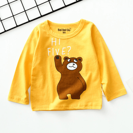 Cartoon Children's Long Sleeve T-Shirt Bottoming Shirt at €14.99