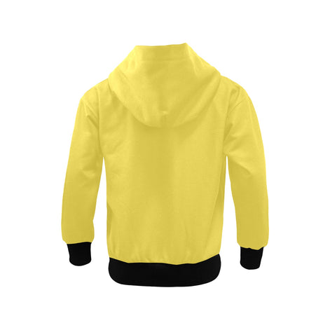 Girls Yellow Zip Hoodie – Grozavu Bright Edition