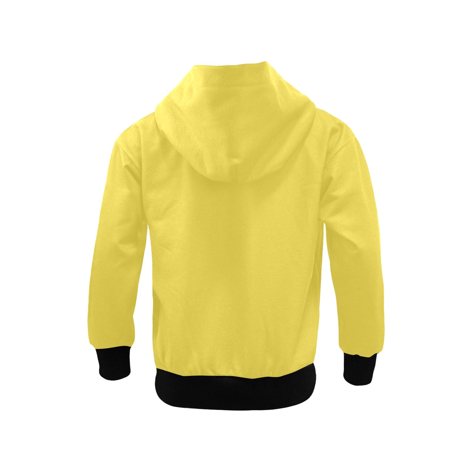 Girls Yellow Zip Hoodie – Grozavu Bright Edition