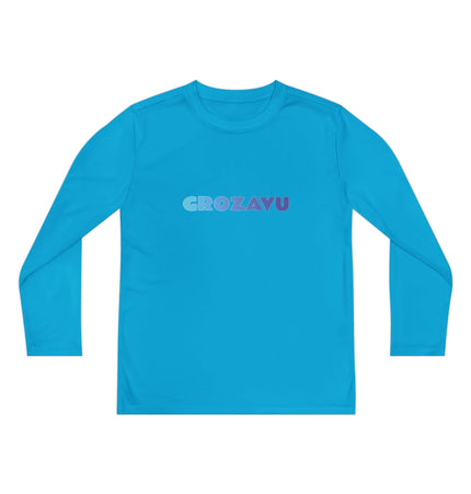 Youth Long Sleeve Competitor Tee - Stylish Grave Sportswear for Active Kids