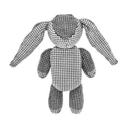 Geantă cu diamant iepuraș drăguț din desene animate, geantă de mână cu diamant, geantă pentru monede și chei