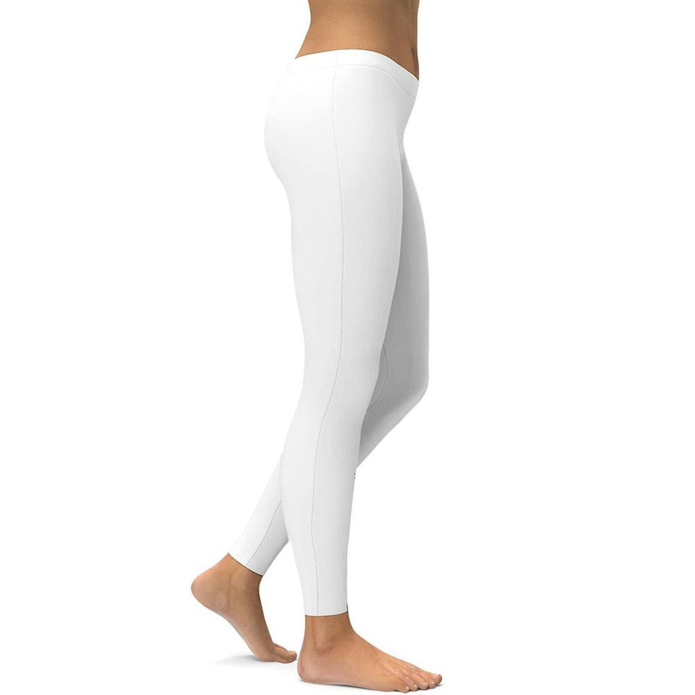 White Leggings – Grozavu Essential Fit
