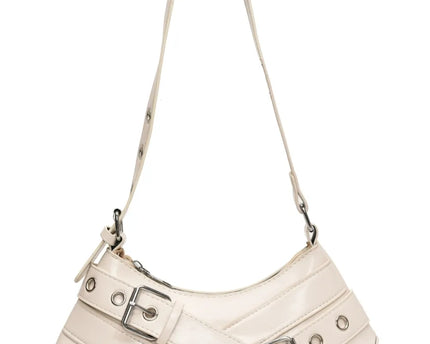 Sac à bandoulière en cuir PU avec boucle