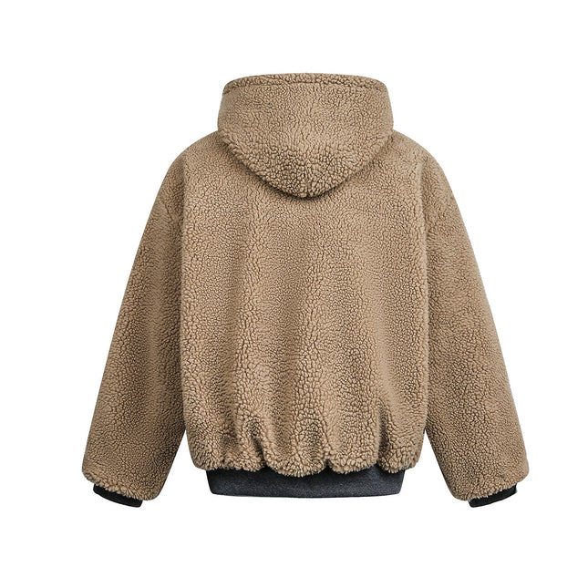 Lamb Wool Cotton Double-Sided Jacket