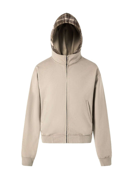 Model wearing Royal Blue end patchwork by Grozavu