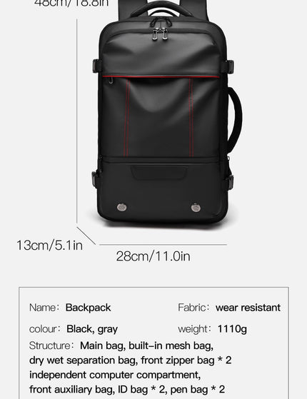 Smart Storage Business Travel Backpack