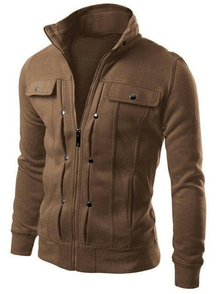 Cardigan Multi Button Hoodies Men Fashion Tracksuit at €53.99