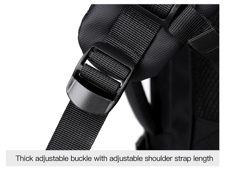 Oxford Cloth Business Travel Backpack – Black, Grey & Blue