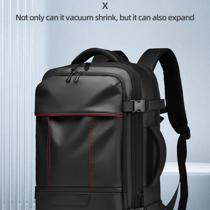 Oxford Cloth Business Travel Backpack – Black, Grey & Blue