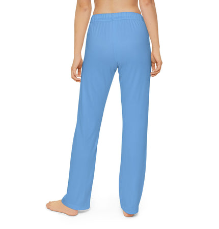 Cozy Kids Lounge Pants - Soft Blue Comfort for Play and Relaxation