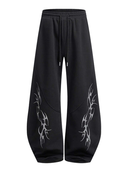 Model wearing Apricot-Hoodie zipper tracksuit by Grozavu