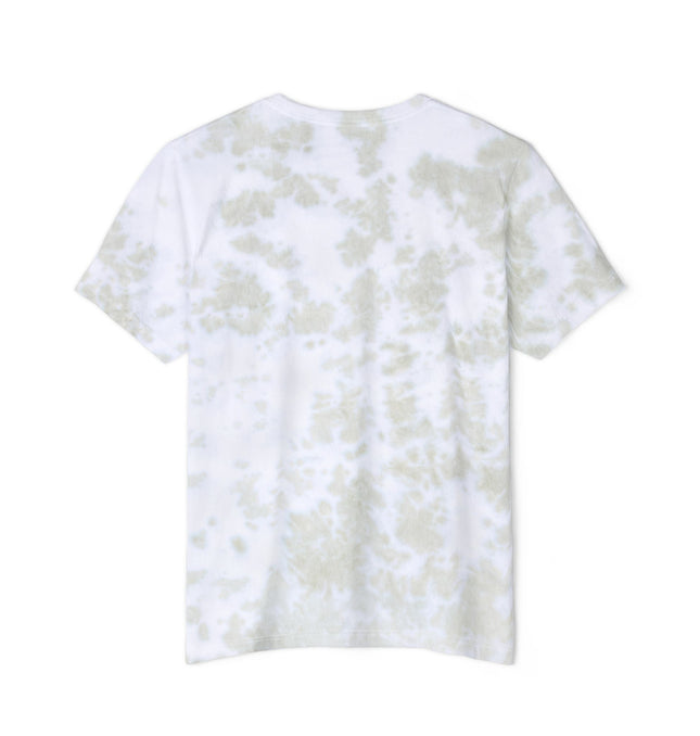 Unisex Tie-Dye T-Shirt with Grave Logo for Trendy Fashion Lovers