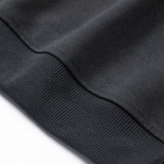 Christmas Reindeer Print Medium-Length Hoodie