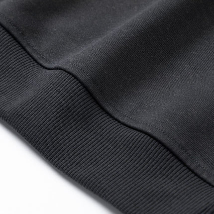 Christmas Reindeer Print Medium-Length Hoodie