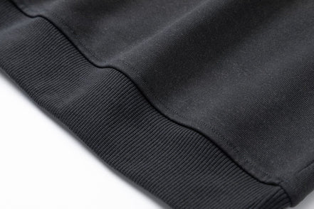 Christmas Reindeer Print Medium-Length Hoodie