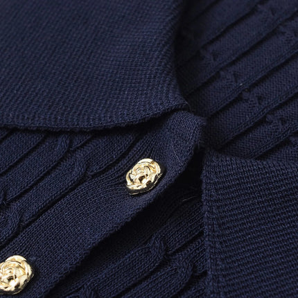 Haut en tricot tressé à huit brins – Coupe ample