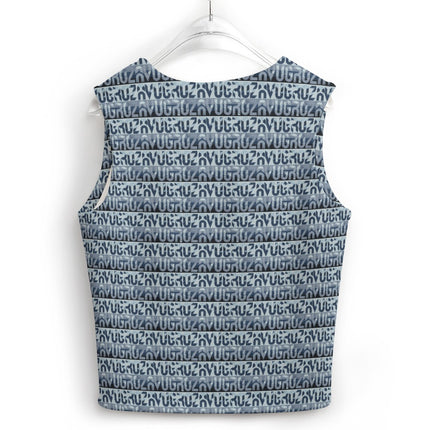 Women's Long Sleeve Button Knit Vest | Elegant Layering Staple