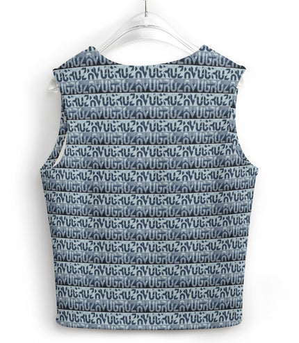 Women's Long Sleeve Button Knit Vest | Elegant Layering Staple