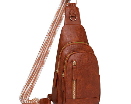 Zaino Retro Versatile in Pelle Morbida con Texture