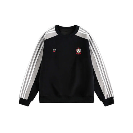 Tendance Nationale Chemise Ample à Rayures Rétro