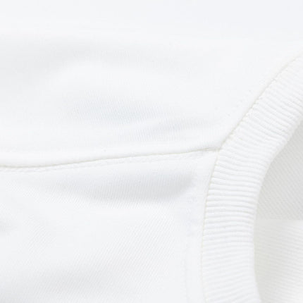 Christmas Reindeer Print Medium-Length Hoodie