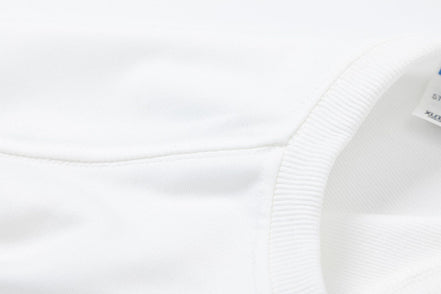 Christmas Reindeer Print Medium-Length Hoodie