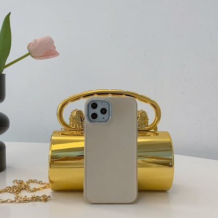 Fashion handbag women's versatile solid color acrylic bag chain strap crossbody bag